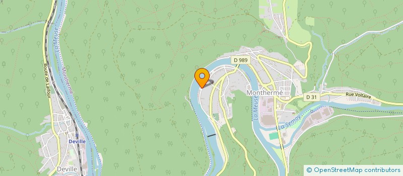 localisation de l'entreprise SCI LA LONGUE ROCHE  MONTHERME