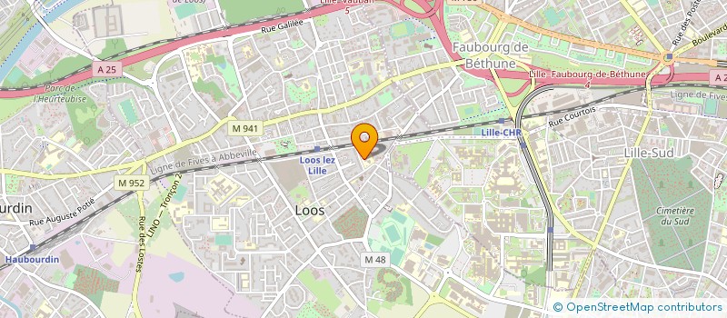 localisation de l'entreprise SCI LA LOOSSOISE  LOOS