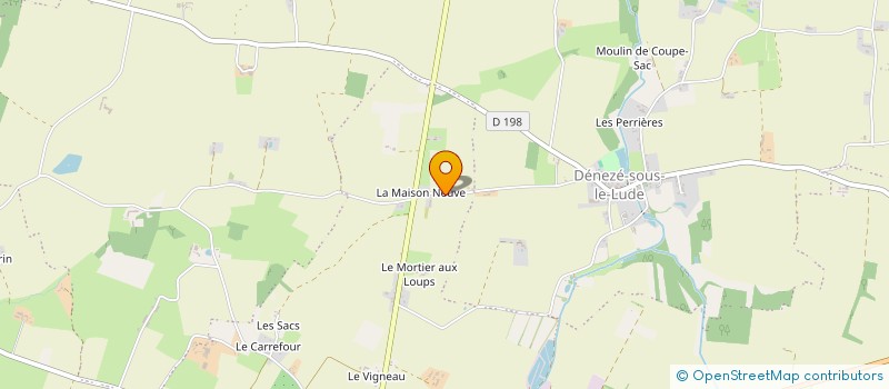 localisation de l'entreprise SCI LA LORAINE  NOYANT-VILLAGES