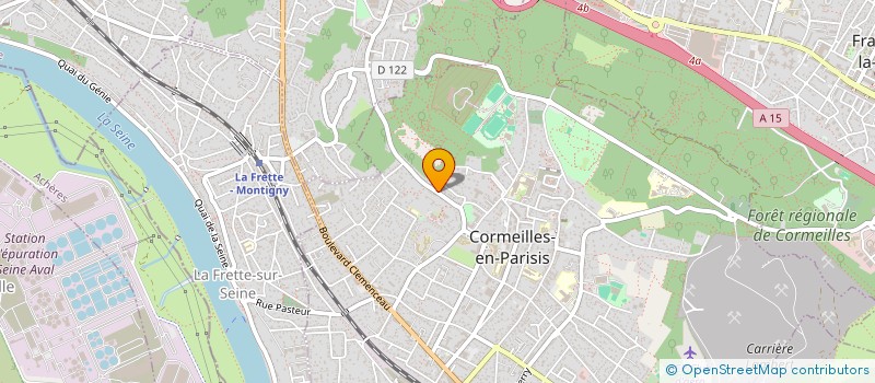 localisation de l'entreprise SCI LA LORGNETTE à CORMEILLES-EN-PARISIS