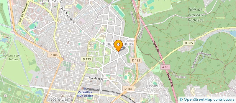 localisation de l'entreprise SCI LA LORIEN à VERSAILLES