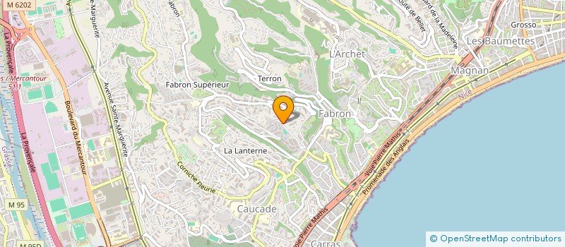 localisation de l'entreprise SCI LA LORRAINE à NICE