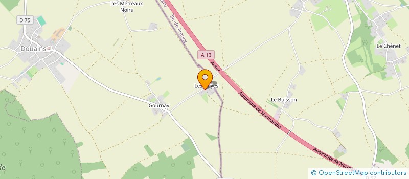 localisation de l'entreprise SCI LA LORRAINE  MONTAUROUX