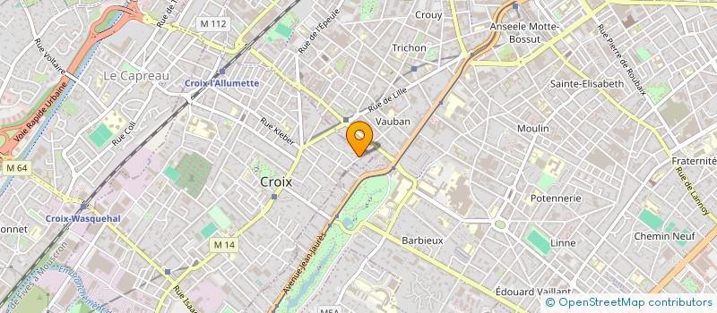 localisation de l'entreprise SCI LA LORRAINE à CROIX