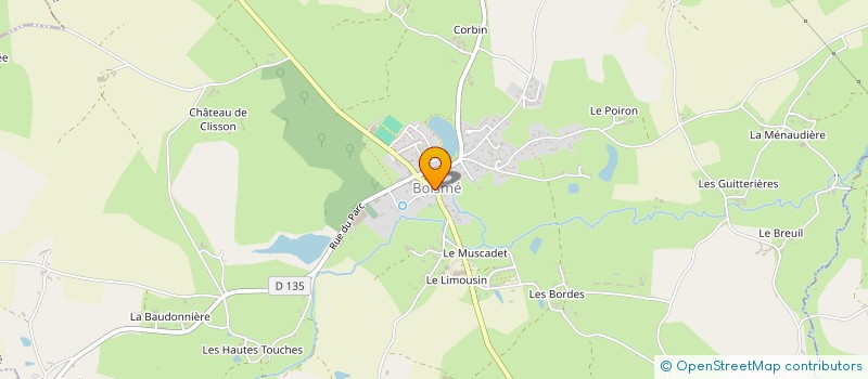 localisation de l'entreprise SCI LA LORRAINE  BOISME