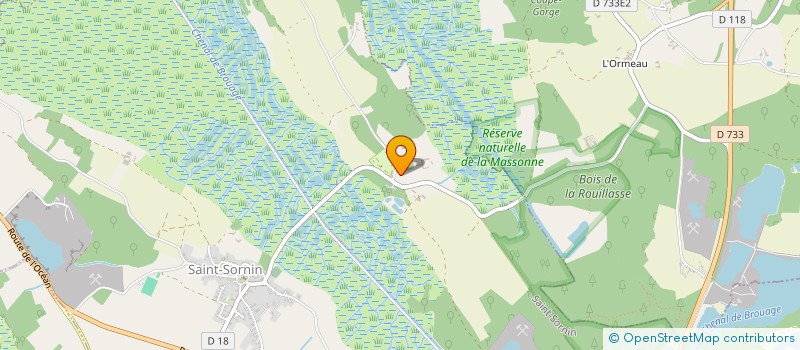 localisation de l'entreprise SCI LA LOTOISE  SAINT-SORNIN