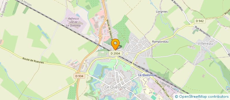 localisation de l'entreprise SCI LA LOU à ORSINVAL