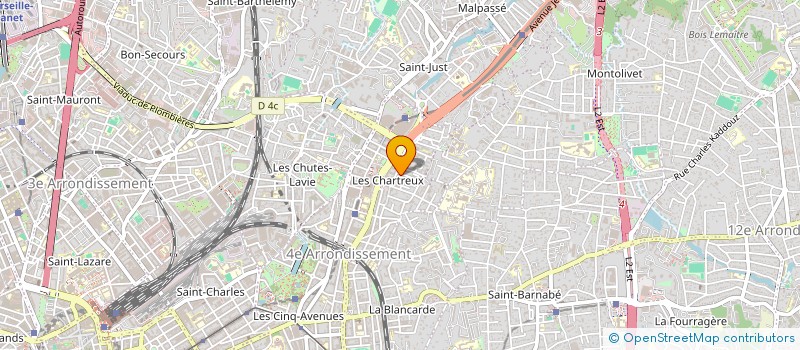 localisation de l'entreprise SCI LA LOUBE à MARSEILLE
