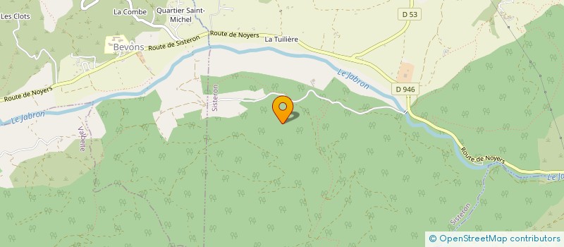 localisation de l'entreprise SCI LA LOUBIERE à SISTERON