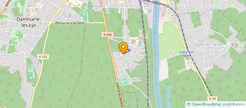 localisation de l'entreprise SCI LA LOUBINE à DAMMARIE-LES-LYS