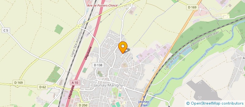 localisation de l'entreprise SCI LA LOUBINE  JAUNAY-MARIGNY