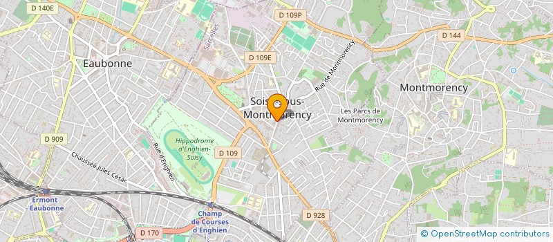 localisation de l'entreprise SCI LA LOUISANNE  SOISY-SOUS-MONTMORENCY