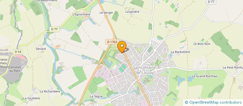 localisation de l'entreprise SCI LA LOULAYSIENNE à MONTAIGU-VENDEE