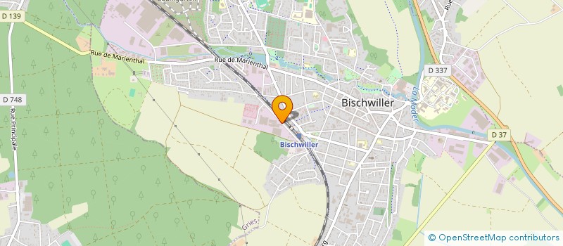 localisation de l'entreprise SCI LA LOUVE  BISCHWILLER