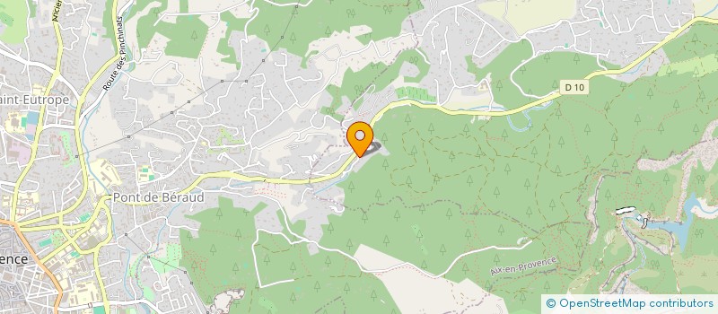 localisation de l'entreprise SCI LA LOUVETTE  SAINT-MARC-JAUMEGARDE