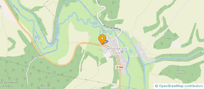 localisation de l'entreprise SCI LA LOUVIERE à DEMANGE-BAUDIGNECOURT