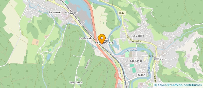 localisation de l'entreprise SCI LA LOYAS  SAINT-NABORD