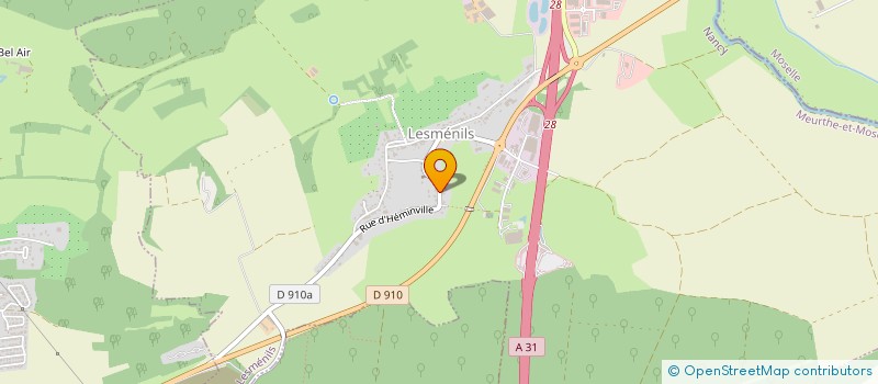 localisation de l'entreprise SCI LA LOYE  LESMENILS