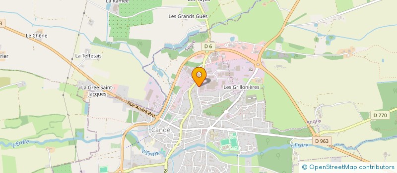 localisation de l'entreprise SCI LA LUDOISIERE  LE POULIGUEN