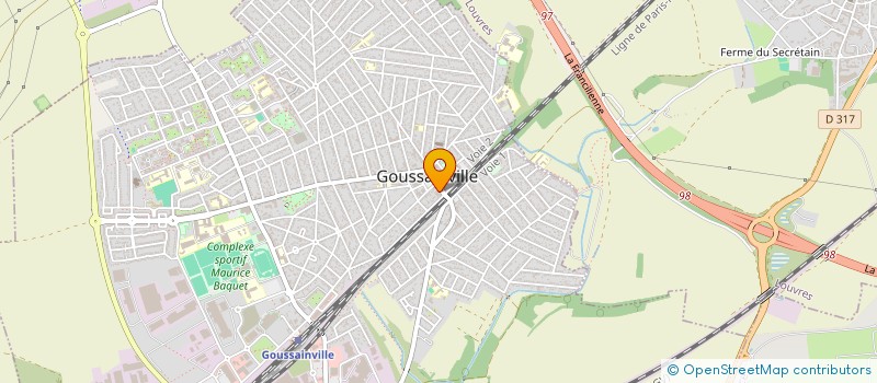 localisation de l'entreprise SCI LA LUNA à GOUSSAINVILLE