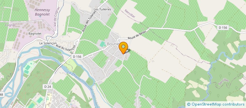 localisation de l'entreprise SCI LA LUSOLEAR à BOUTIERS-SAINT-TROJAN