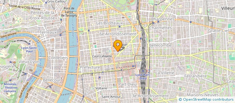 localisation de l'entreprise SCI LA LYONNAISE  LYON