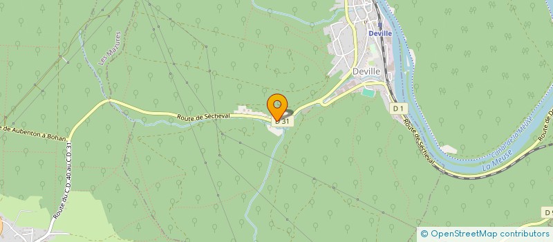localisation de l'entreprise SCI LA LYRE  DEVILLE