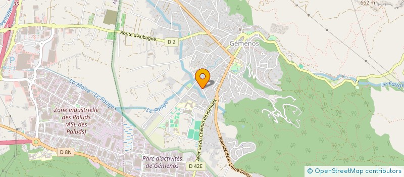 localisation de l'entreprise SCI LA MADELEINE  GEMENOS