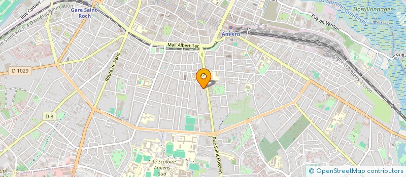 localisation de l'entreprise SCI LA MADELEINE à AMIENS