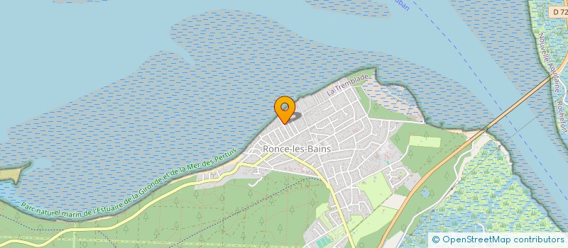 localisation de l'entreprise SCI LA MADELEINE  LA TREMBLADE