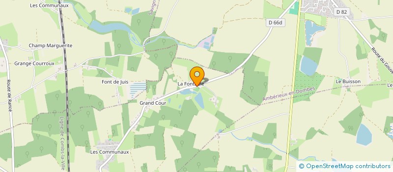 localisation de l'entreprise SCI LA MADONE  RANCE