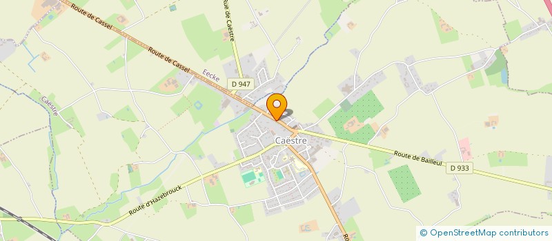 localisation de l'entreprise SCI LA MADONE  CAESTRE