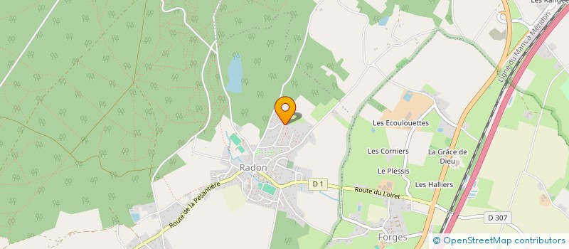 localisation de l'entreprise SCI LA MAGDELAINE à ECOUVES