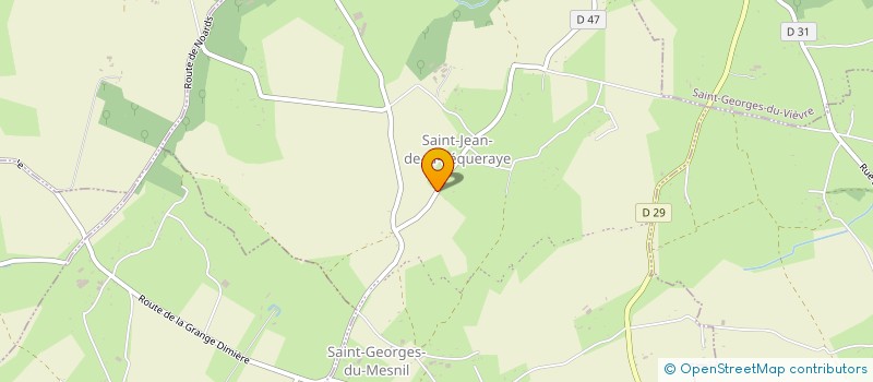 localisation de l'entreprise SCI LA MAGENTA  LE MESNIL-SAINT-JEAN