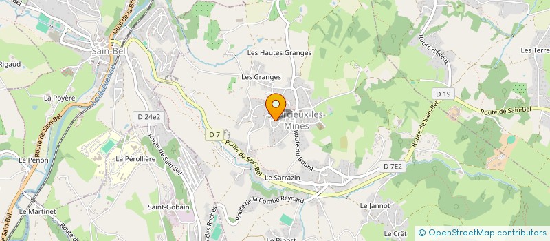 localisation de l'entreprise SCI LA MAGNANERIE  SAINT-GERMAIN-NUELLES