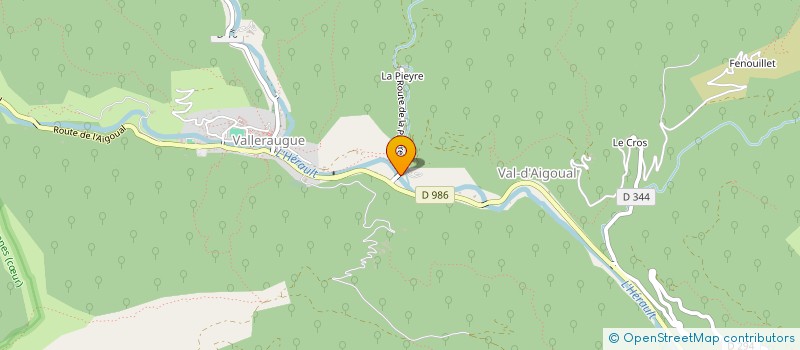 localisation de l'entreprise SCI LA MAGNANERIE DE GABANNA  VAL-D'AIGOUAL