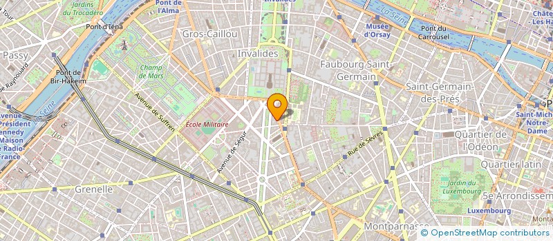 localisation de l'entreprise SCI LA MAGNANIERE  PARIS