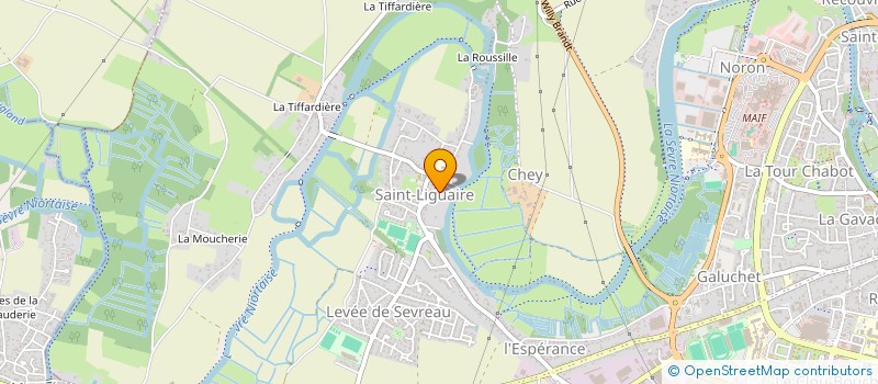 localisation de l'entreprise SCI LA MAGNOLIERE  NIORT
