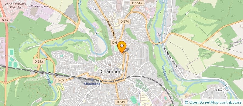 localisation de l'entreprise SCI LA MAGOULEE à CHAUMONT