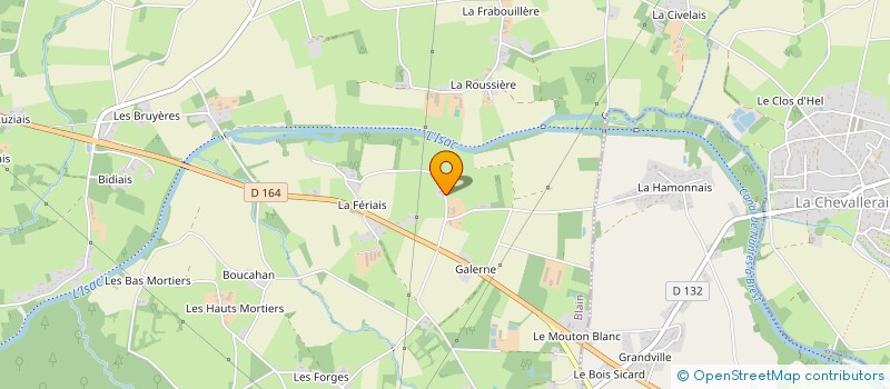 localisation de l'entreprise SCI LA MAILLARDAIS  LE GAVRE