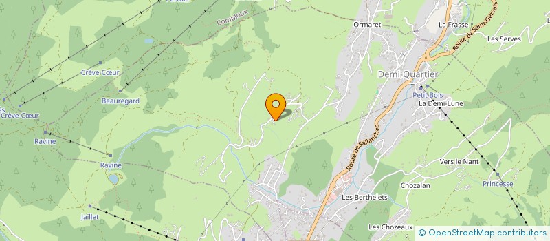 localisation de l'entreprise SCI LA MAILLE  DEMI-QUARTIER