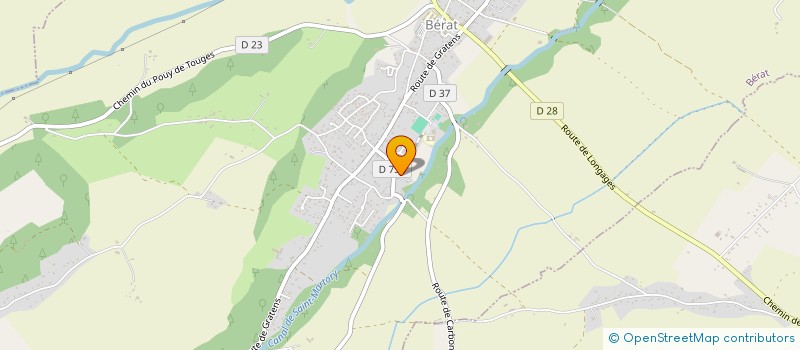 localisation de l'entreprise SCI LA MAILLORGUE  BERAT