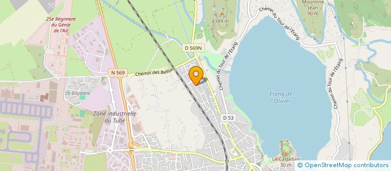 localisation de l'entreprise SCI LA MAIN  ISTRES