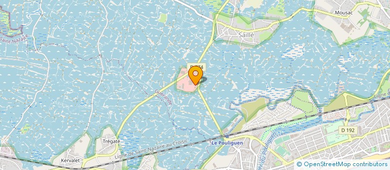 localisation de l'entreprise SCI LA MAIN A SEL  GUERANDE