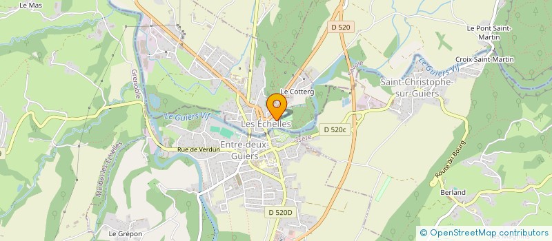 localisation de l'entreprise SCI LA MAIN COMMUNE  LA BAUCHE