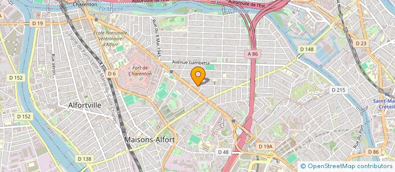 localisation de l'entreprise SCI LA MAIN MAISONNAISE à MAISONS-ALFORT