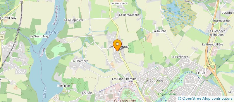 localisation de l'entreprise SCI LA MAINGUAIS  CARQUEFOU