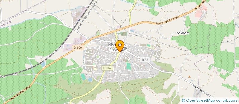 localisation de l'entreprise SCI LA MAISON  NISSAN-LEZ-ENSERUNE