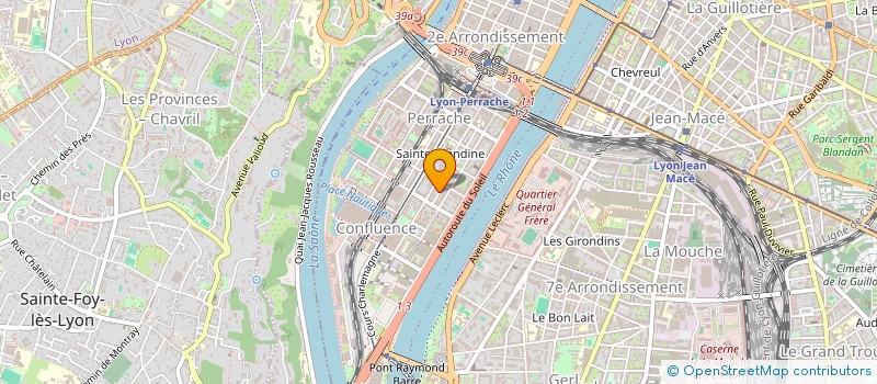 localisation de l'entreprise SCI LA MAISON  LYON