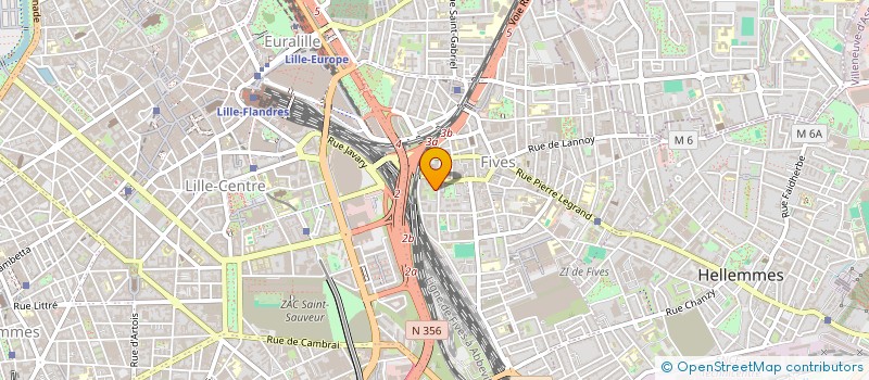 localisation de l'entreprise SCI LA MAISON à LILLE